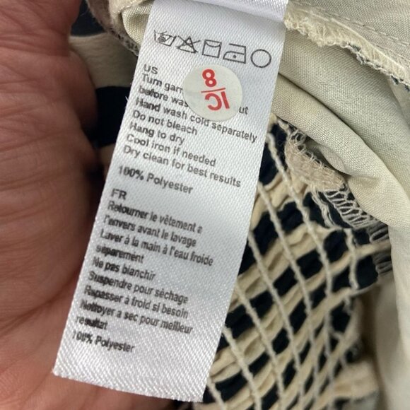 Revolve Amuse Society Night Out Wide Leg High Rise Tie Waist Pant Size XS Boho - Picture 11 of 12